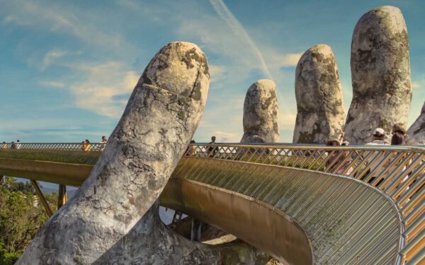 Golden Bridge at Ba Na Hills